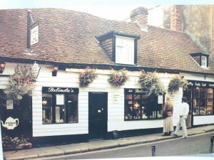 Belinda's Restaurant Tarrant Street Arundel West Sussex Vintage Postcard