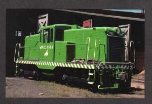 WY Wyoming Railroad Train Car 8568 near EVANSTON WYOMING Postcard WRCC