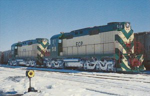 Ferrocarril Del Pacifico ALCO RSD-12 Locomotives 518 and 517