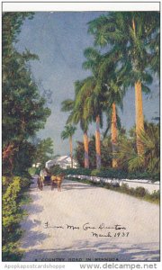 A Country Road In Bermuda 1939