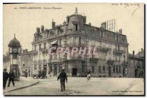 Old Postcard Bank Caisse d & # 39Epargne Pont a Mousson