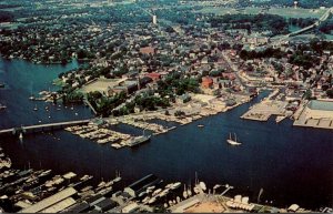 Maryland Annapolis Port Aerial View Of Harbor Facilities