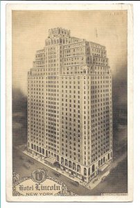 New York, NY - Hotel Lincoln - 1929