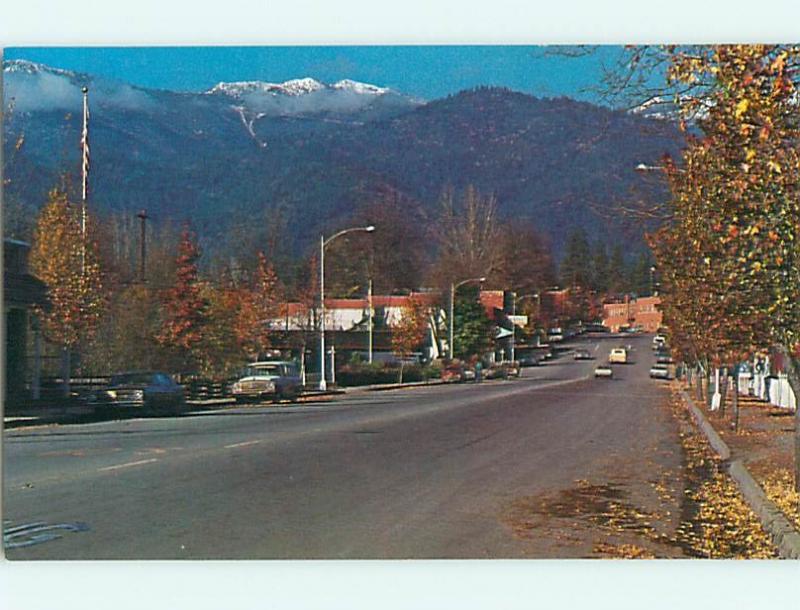 Unused Pre-1980 OLD CARS & SHOPS Weaverville California CA v3304