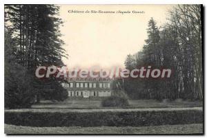 Postcard Old Chateau Sainte Suzanne