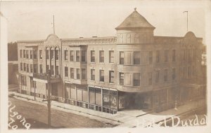 G24/ Algona Iowa RPPC Postcard c1910 Hotel Durdal Building