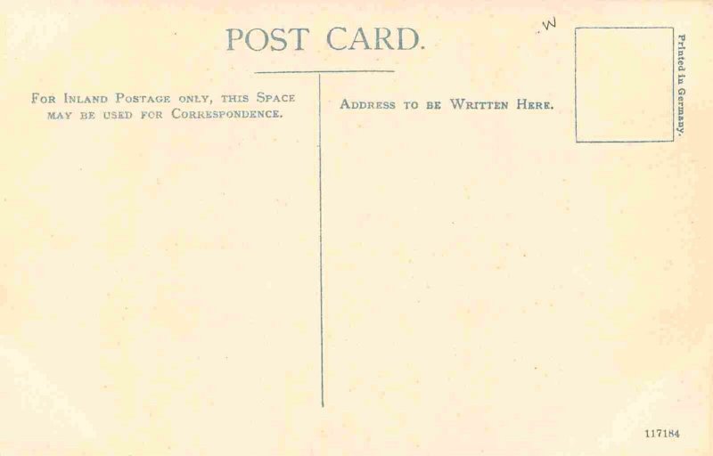 RMS Adriatic Ocean Liner Ship White Star Line UK 1910c postcard