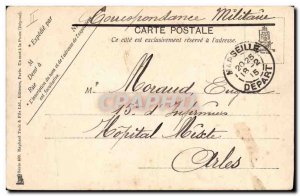 Old Postcard Cat Cats Kitten At & # 39ecole