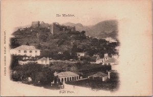 Portugal Fort pico Ile Madere, Sao Joao do Pico Fortress, Funchal Postcard C140