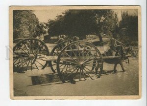 3183306 Uzbekistan Kokand Uzbek carts Vintage GIZ #3 postcard