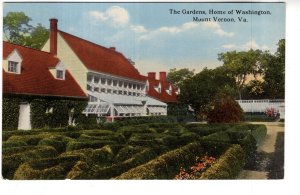 Gardens, Home of Washington, Mount Vernon, Virginia