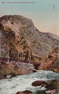 Utah Ogden Canyon First Bridge