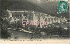 Old Postcard La Grande Chartreuse Monastery General view of