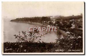 Postcard Old Cesson Pres Saint Brieuc Beach Saint Laurent
