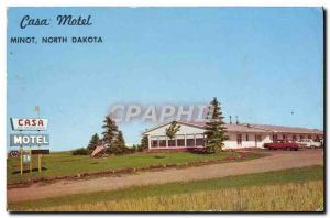 Postcard Modern Cara Motel Minot North Dakota