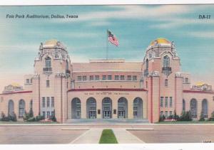 Texas Dallas Fair Park Auditorium