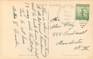 Vintage Postcard Sixth District School Pomfret CT Windham County