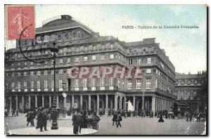 Postcard Old Paris Theater de la Comedie Francaise