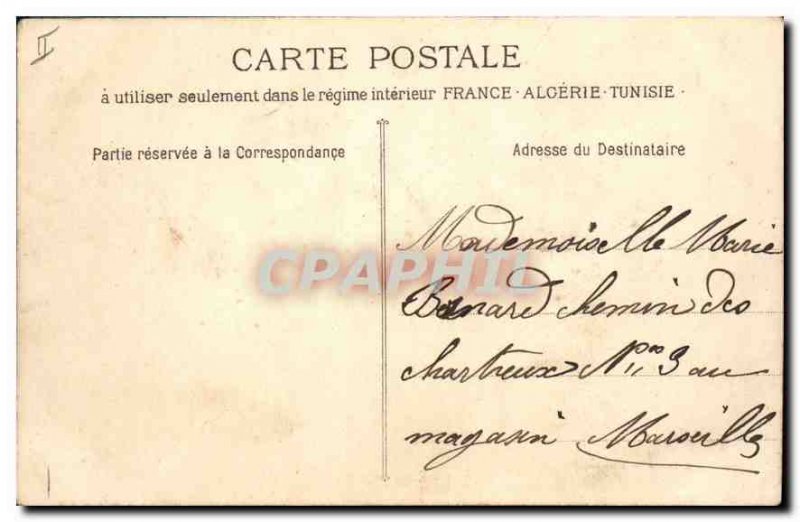 Old Postcard Roquefavour Aqueduct