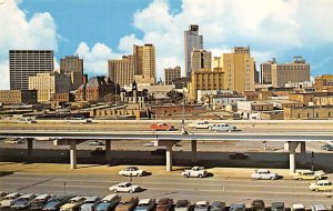 Airview Of Downtown Skyscrapers - Fort Worth, Texas TX