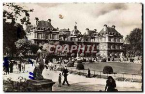 Paris - 6 - Garden and Palace of Luxembourg 1615 - 1620 - Old Postcard