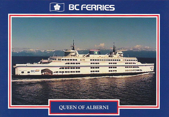 Canada Ferry Queen Of Alberni British Columbia Ferries