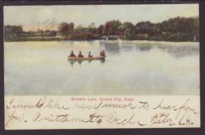 Stitzer's Lake,Central City,NE Postcard 