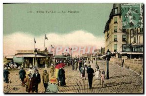 Old Postcard Trouville The Boardwalk