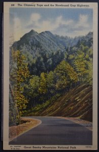 Great Smoky Mountains N.P., NC - The Chimney Tops and the Newfound Gap Highway