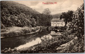 Postcard NJ Pleasant Valley Mill