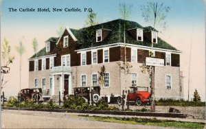 The Carlisle Hotel New Carlisle Quebec QC Unused Advertising Postcard H7