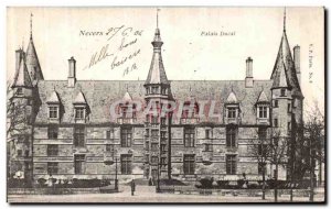 Old Postcard Nevers Ducal Palace