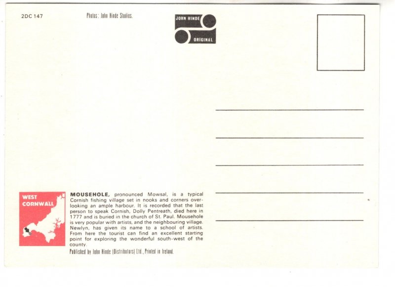 Mousehole, West Cornwall, England