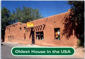 Postcard - The Oldest House in U.S.A. - Santa Fe, New Mexico