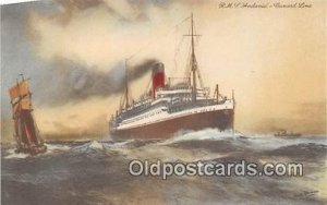RMS Andania Cunard Line Ship Unused 