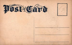 Pretty Young Woman   Postcard