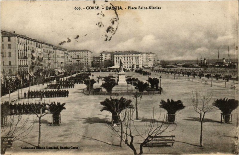 CPA CORSE - BASTIA - Place St-NICOLAS (710478)