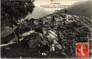 CPA La Bourboule La Roche des Fees, le Sommet FRANCE (1302684)