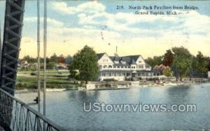 North Park Pavilion from Bridge in Grand Rapids, Michigan