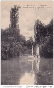 Belgium Brussells Laeken Un Coin Pittoresque Vue Prise A L Interieur Du Parc ...