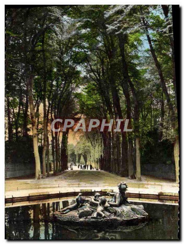 Postcard Old Palace Versailles Gardens Of Basin Ceres Allee L & # 39Ete