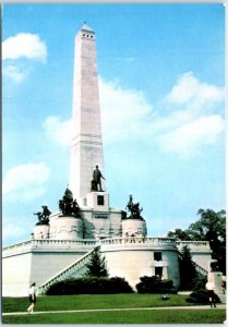 M-90407 Abraham Lincoln's Tomb & Memorial Oak Ridge Cemetery Illinois USA
