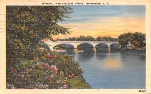 World War Memorial Bridge Binghamton, New York  