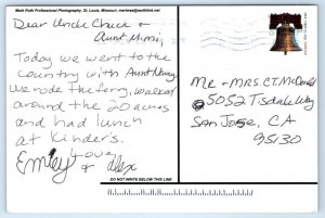 GOLDEN EAGLE, Illinois IL ~ Birdseye View CALHOUN COUNTY  4x6 Postcard