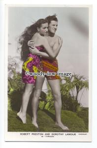 b4864 - Film Actress - Dorothy Lamour & Robert Preston - Film Partners No.PC316