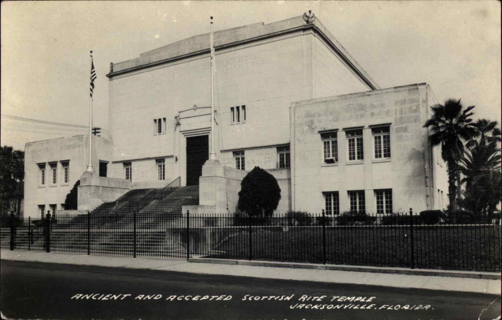 Jacksonville FL-Florida Laura Street Downtown Western Union 1947 Old  Postcard