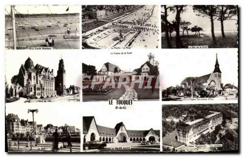 Old Postcard Le Touquet P C