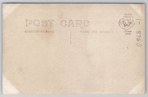 RPPC Two Young Men On Horseback Real Photo c1908 Postcard U23