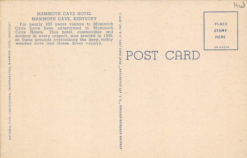 Mammoth Cave Hotel Mammoth Cave KY