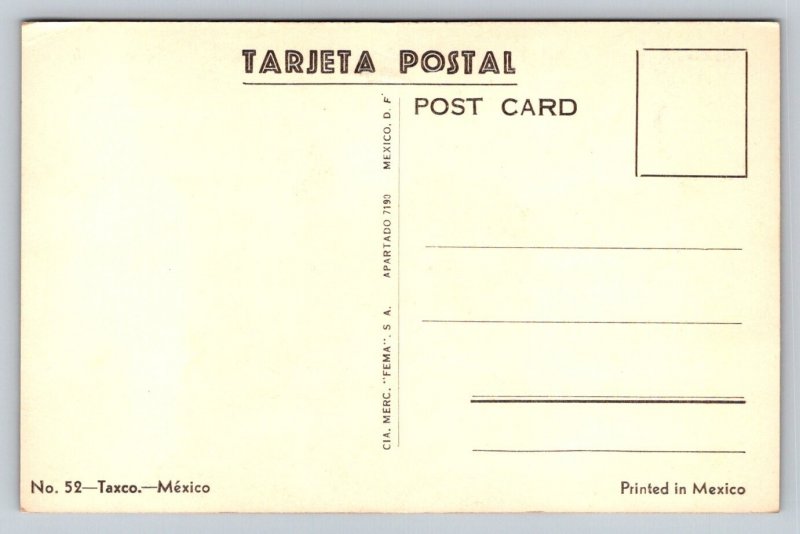 Taxco   Mexico   Postcard